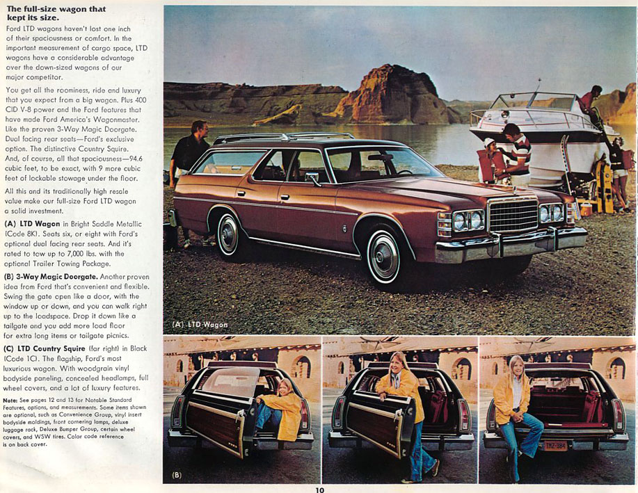 1977 Ford Wagons Brochure Page 14